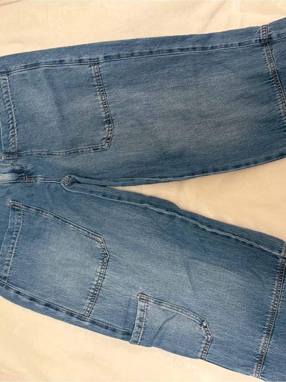 Celebrity Pink Light Blue Boyfriend Jeans